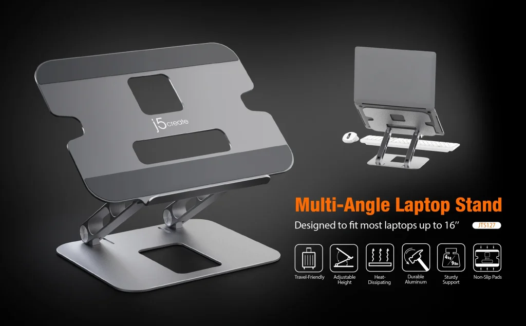 j5createのMulti-Angle Laptop Standの商品画像